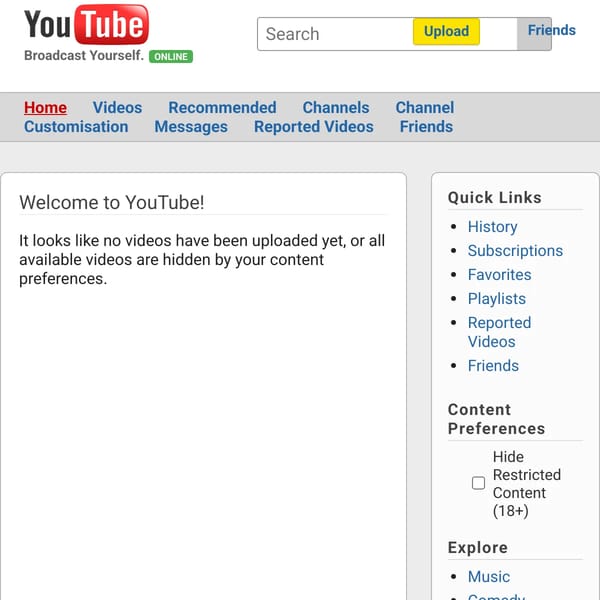 2009 YouTube But AI