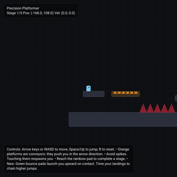 Precision Platformer