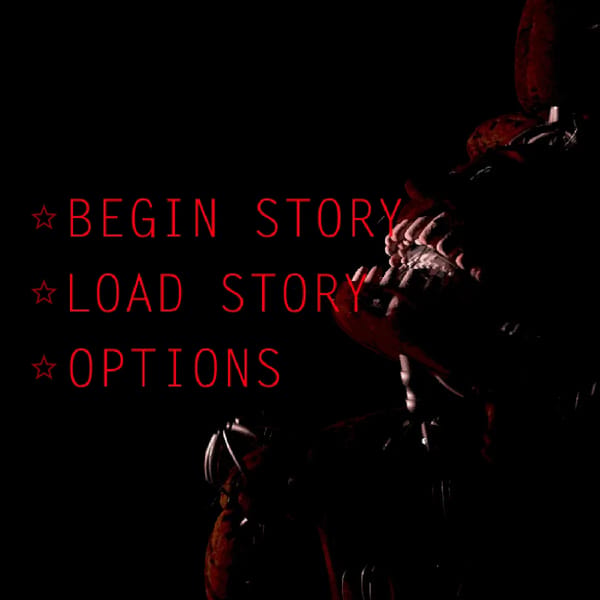 TRTF 5 Main Menu
