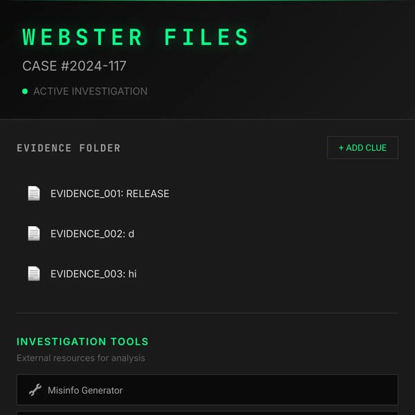 Webster Files