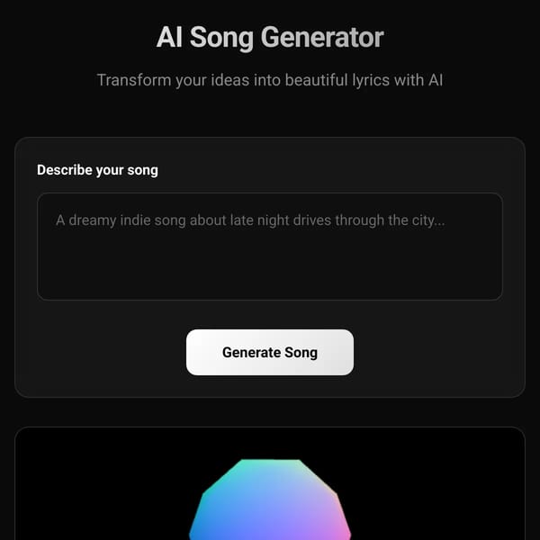 AI Song Generator
