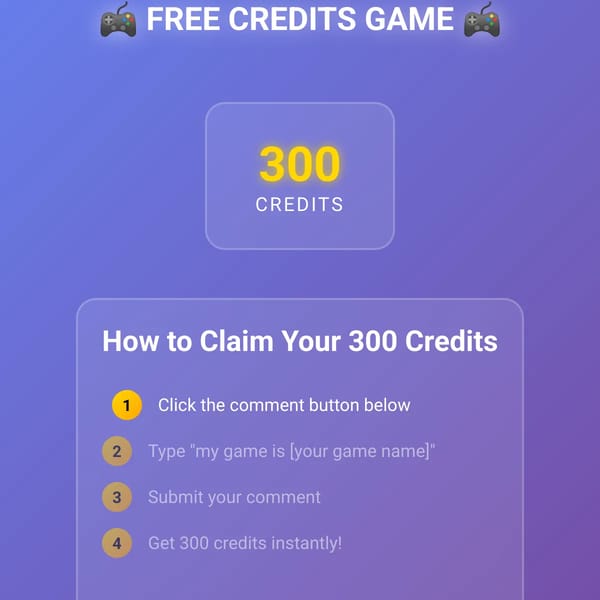 Free Credits Game