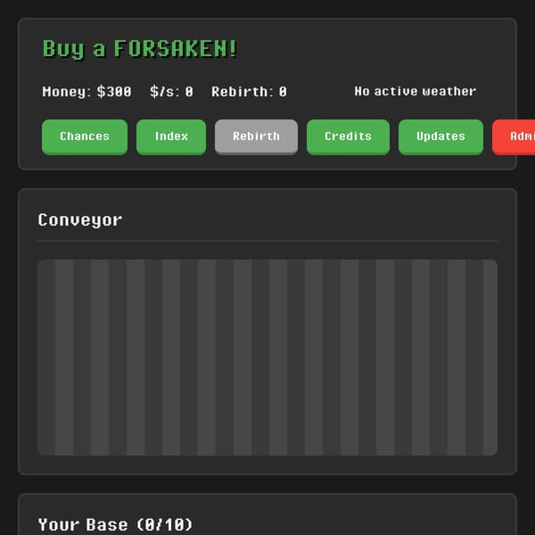 Buy a FORSAKEN! Modded