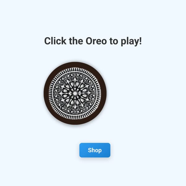 oreo saver minigame