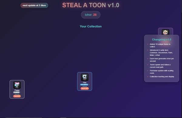 Steal a Dandys World Toon v1.2 [NEW TRAIT + YATTA]