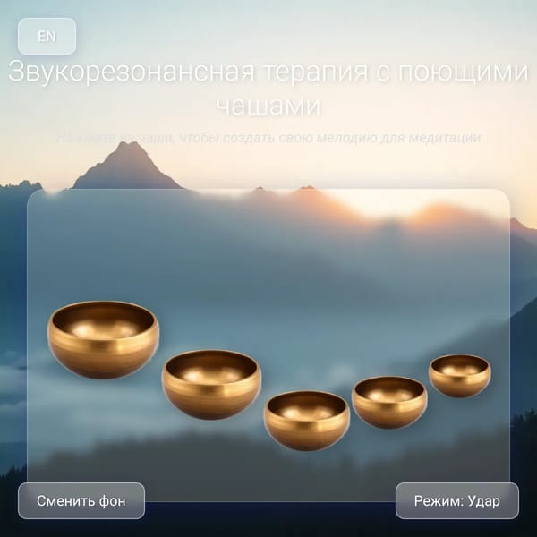 Sound Resonance Therapy with Singing Bowls