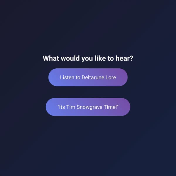 Tim's Deltarune Adventure