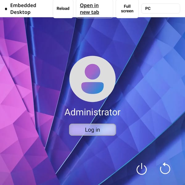 Embedded Desktop