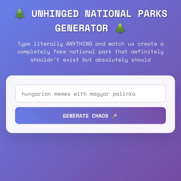 Unreal National Parks Generator 🔥