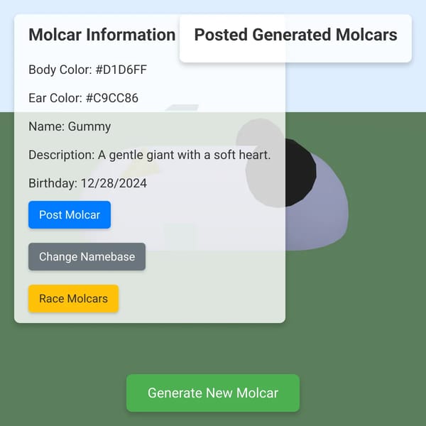 This Pui Pui Molcar Character Does Not Exist