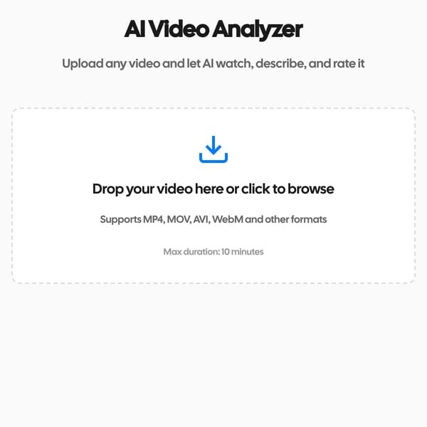 AI Video Analyzer