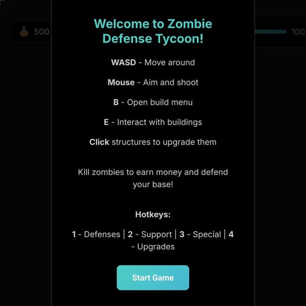 Zombie Defense Tycoon