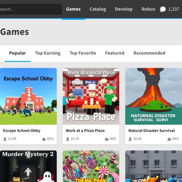 ROBLOX - Games