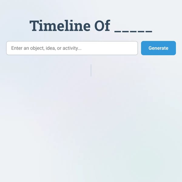 Timeline Creator