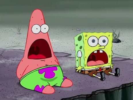 the 200-meter hallway of spongebob textures