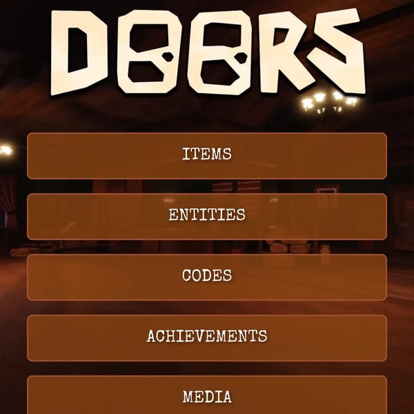 ROBLOX DOORS Codes