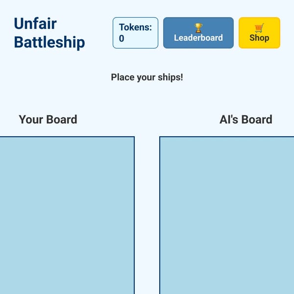 Unfair Battleship