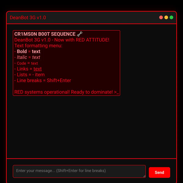 DeanBot 3G