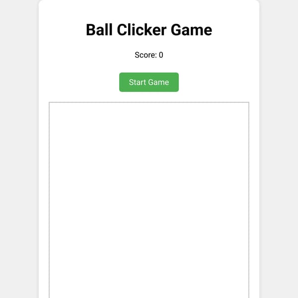 Ball Clicker Game