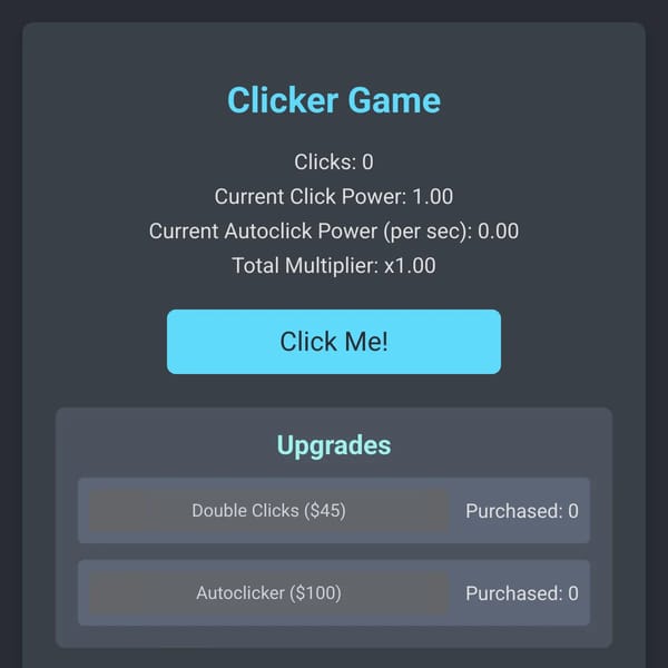 Clicker Game