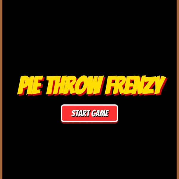 Pie Throw Frenzy