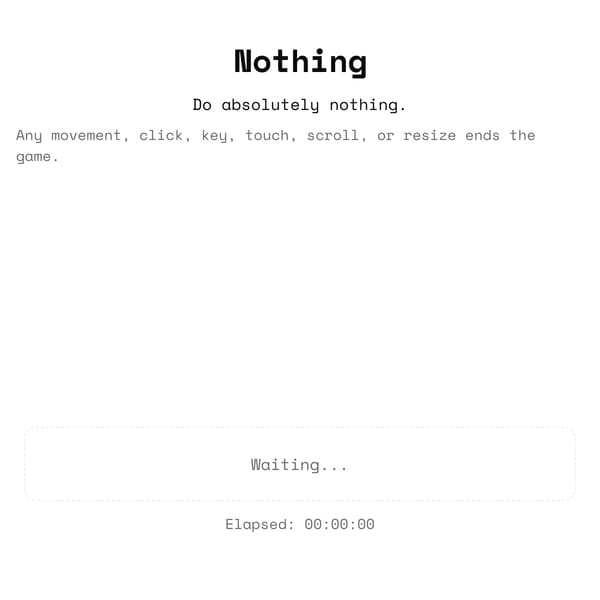 Nothing