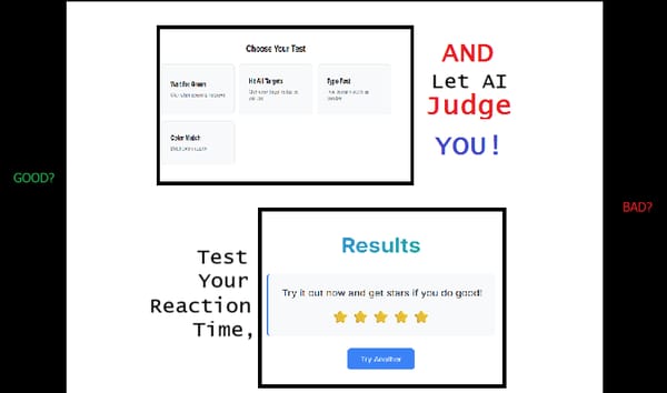 Test Reaction Times but AI judges you