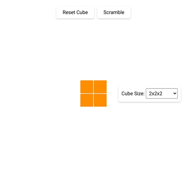 Rubik’s Cube Simulation 3D