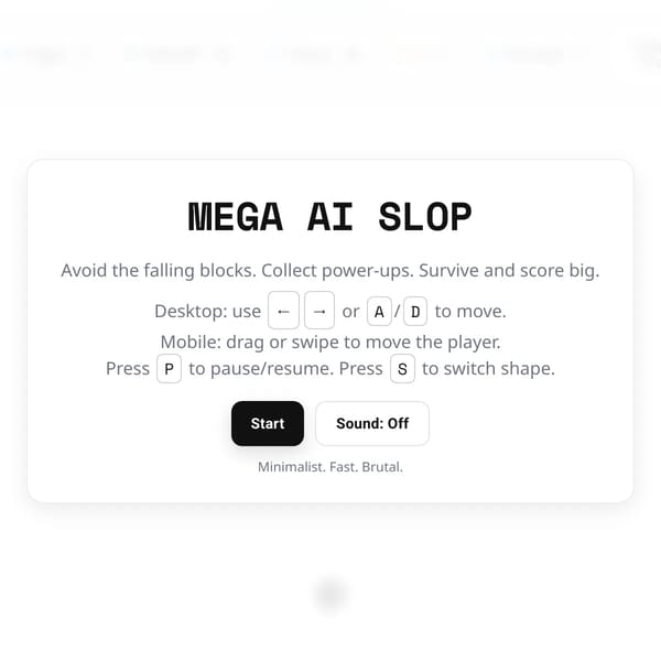 Mega AI Slop