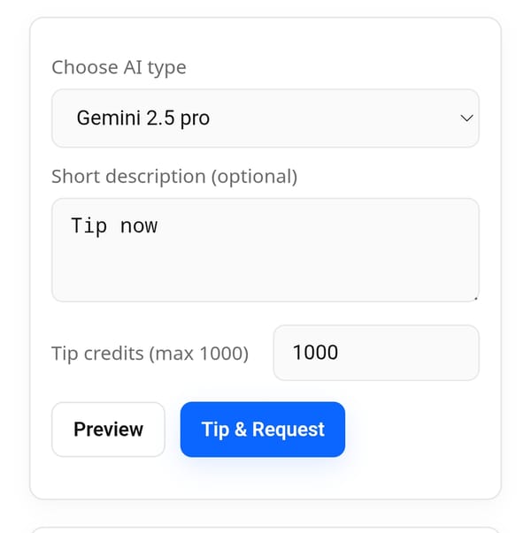 Tip to add
