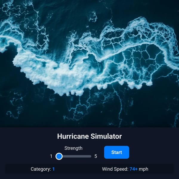 Hurricane Simulator