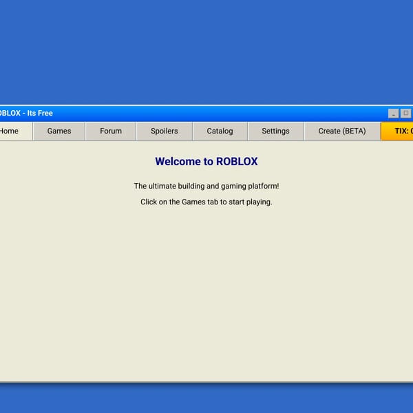 Roblox 2D Game