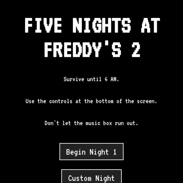 FIVEE NIGHTS AT fratty's 2