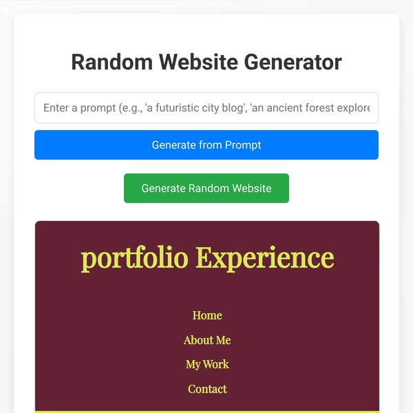 Website Generator
