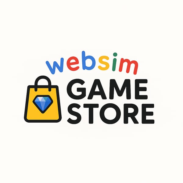 Websim Game Store: Discover Amazing Games & Apps