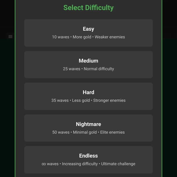 Cool Tower Defense Gaem