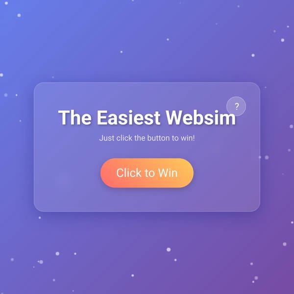 The Easiest Websim