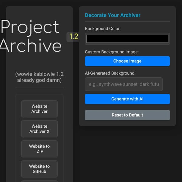 Project Archive