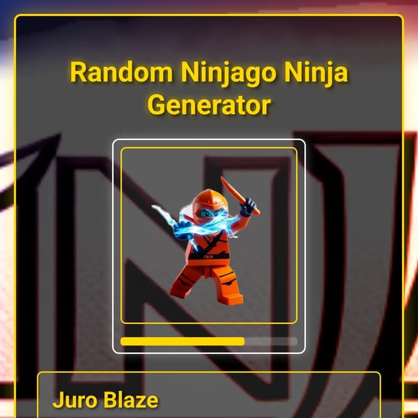 Ninjago Ninja Generator