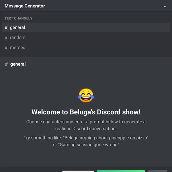 Beluga's Discord Show!