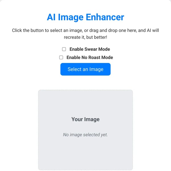 AI Image Enhancer Clicker