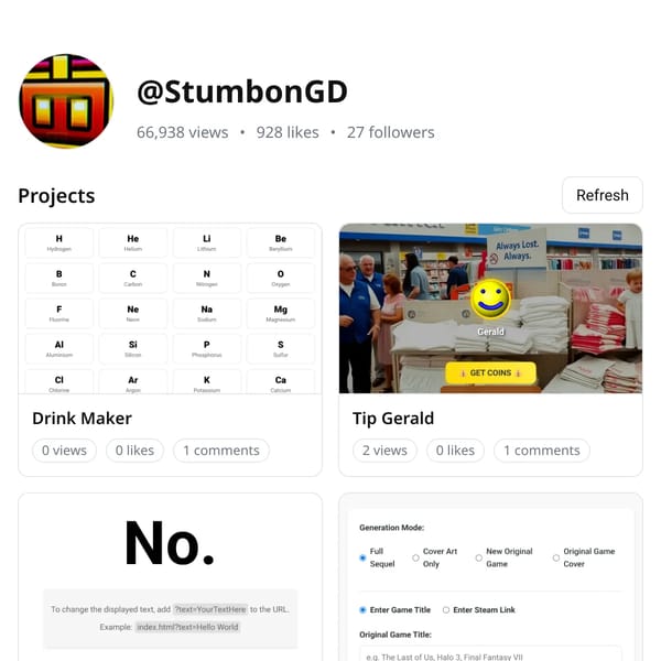 @StumbonGD • Profile