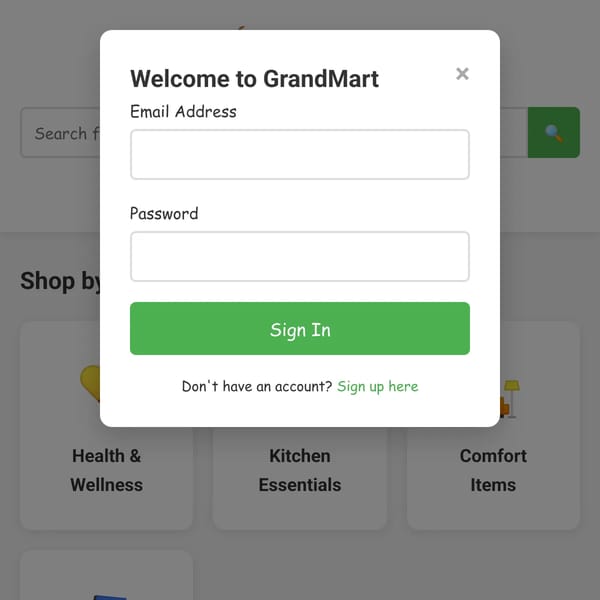 Amazon for grandmas