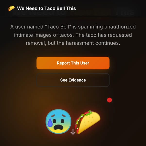 We Need to Taco Bell This