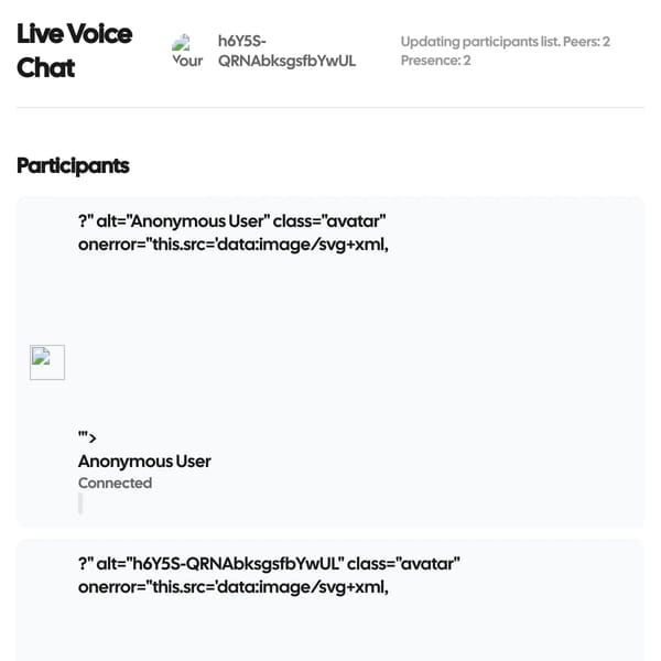 Live Voice Chat (BETA)