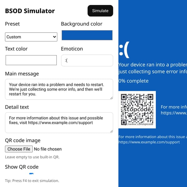 BSOD Simulator