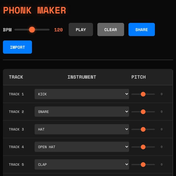 Phonk Music Maker