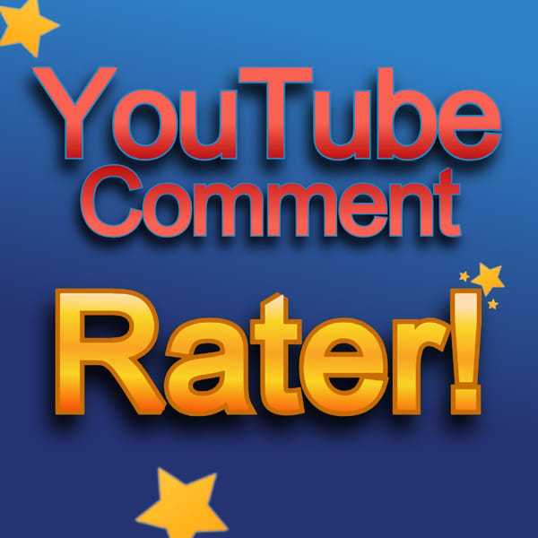 YouTube Comment Rater