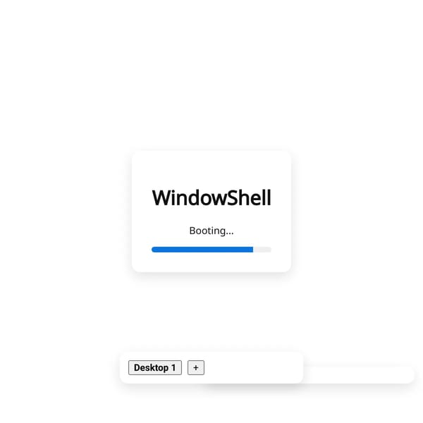 WindowShell — Demo OS Shell