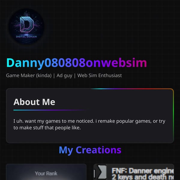 Danny080808onwebsim's Profile